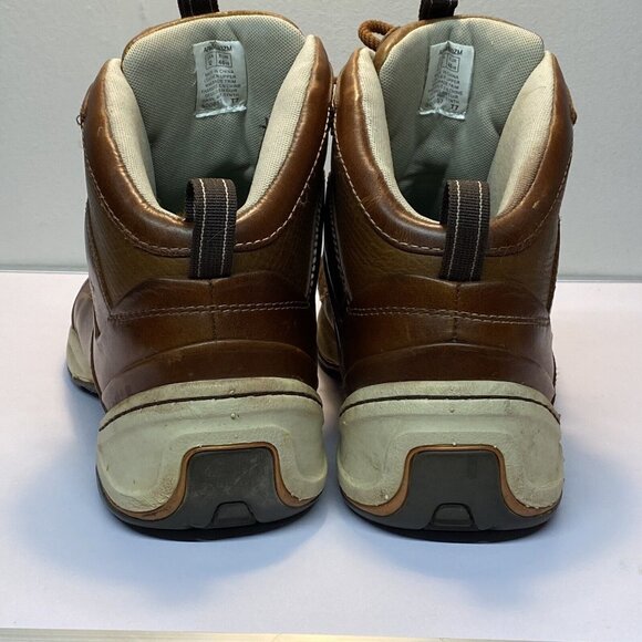 Rockport Mens Size 12 Boots Brown Leather Waterproof Hydro Shield Ankle EU 46.5 - Picture 6 of 12